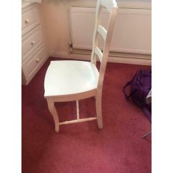 White chair