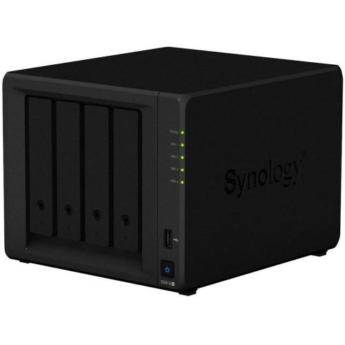 Synology DiskStation DS918+ (0TB) 4-Bay All-in-One NAS Server with 4K Video 8GB