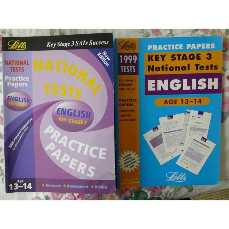 KS3 ENGLISH PRACTICE PAPERS SATs SUCCESS Letts