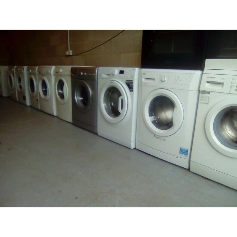 Selection of washing machines