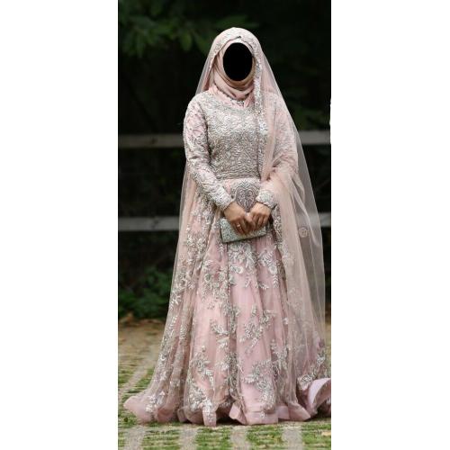 Monga's fully embroided pakistani/indian bridal dress