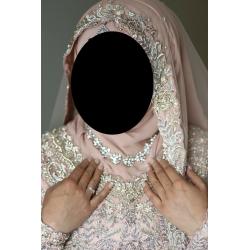 Monga's fully embroided pakistani/indian bridal dress