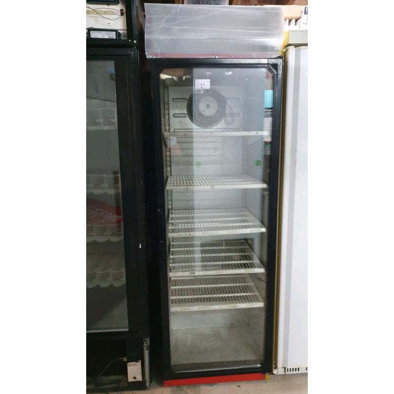 Norcool commercial upright drinks display chiller fully working