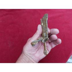 CLOVELLEY DONKEY ANTIQUE HEAVY BRASS DOOR KNOCKER 5 X 3 INCHES