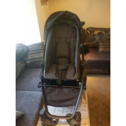 Twin baby buggy used