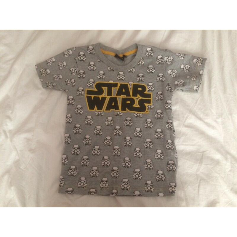 Star Wars t shirt ages 6-7yrs