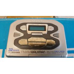 Sony walkman wm-fx493 remote control radio cassette player