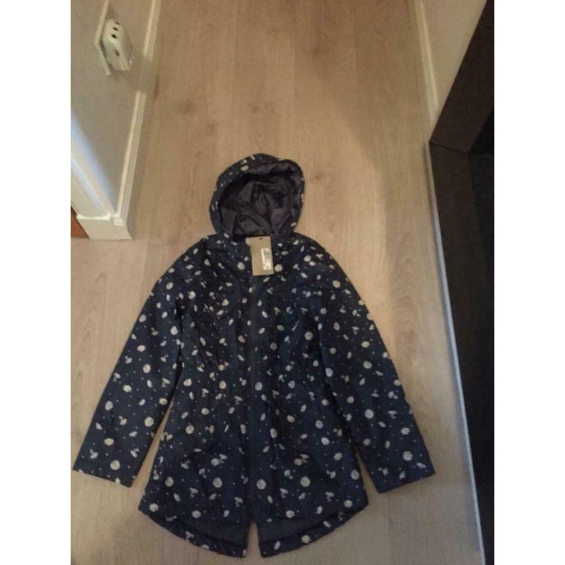 New Girls M&S Weatherproof Jacket RRP ?30 Age 11-12 years