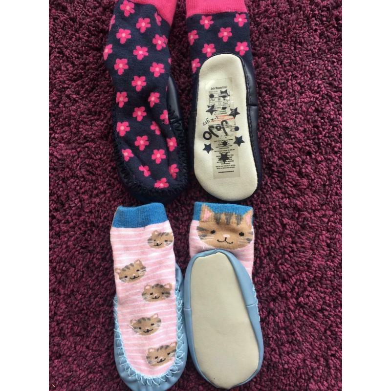 Jo jo maman B?b? slipper socks and cat ones