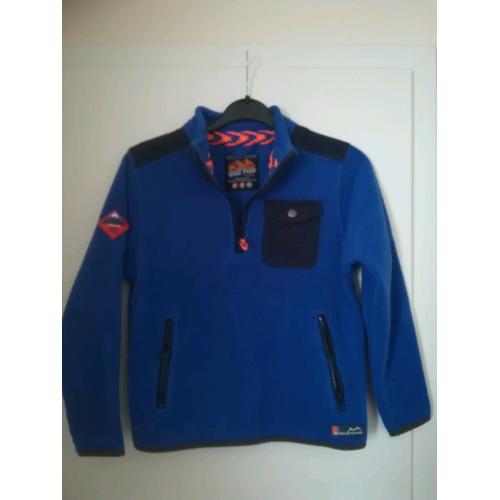 Boys Blue Next Fleece Sweatshirt