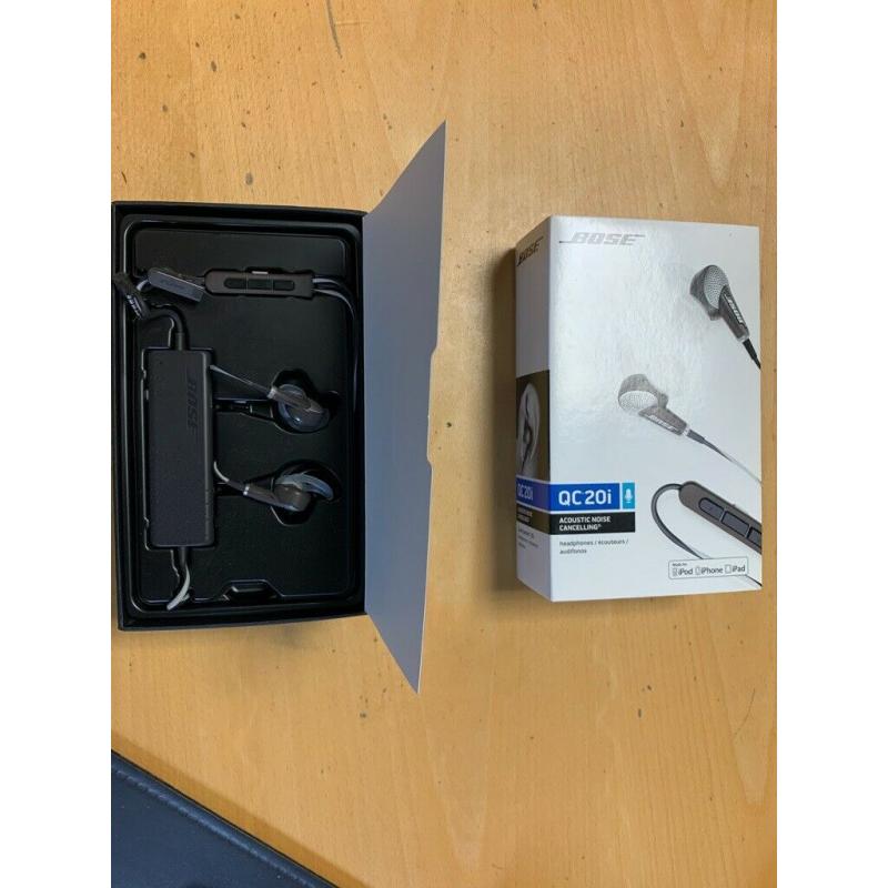 Bose QC 20i Acoustic Noise Cancelling headphones