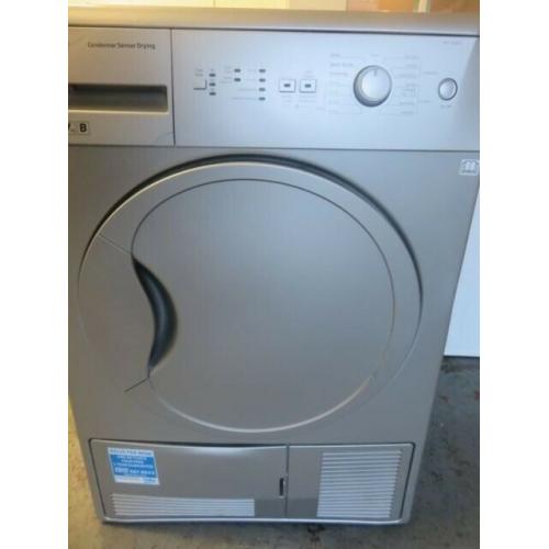 28 Beko DCU7230 7kg Silver Sensor Drying Condenser Tumble Dryer 1YEAR WARRANTY FREE DELIVERY
