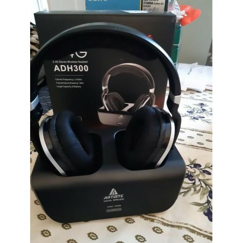 Stereo wireless headset