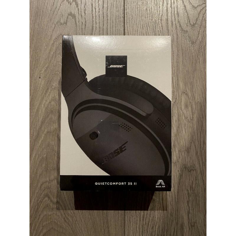 New Bose QuietComfort 35 Series II Noise Cancelling Headphones Bose QC35 II Brand New Sealed in Box