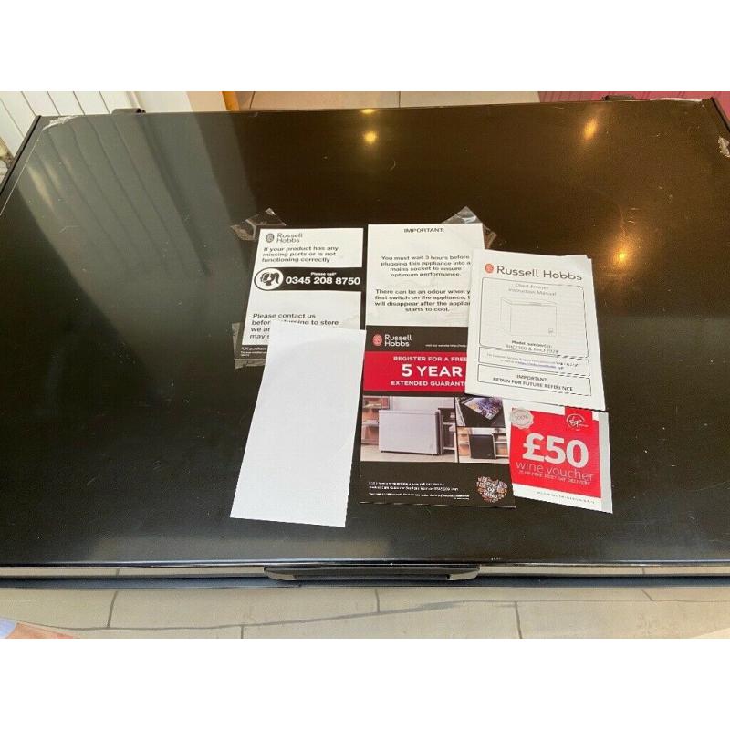 A+ 293L Russel Hobbs Chest Freezer