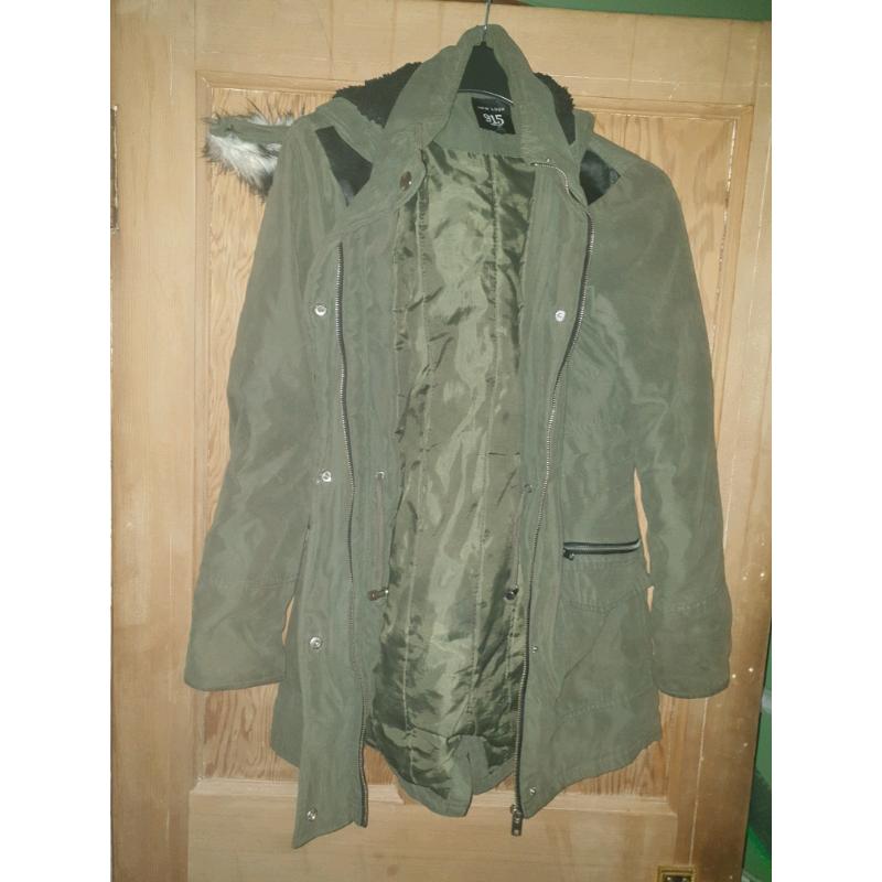 Pending Parka Coat size 12-13yrs