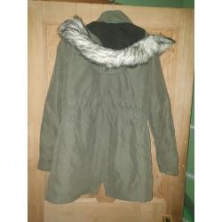 Pending Parka Coat size 12-13yrs
