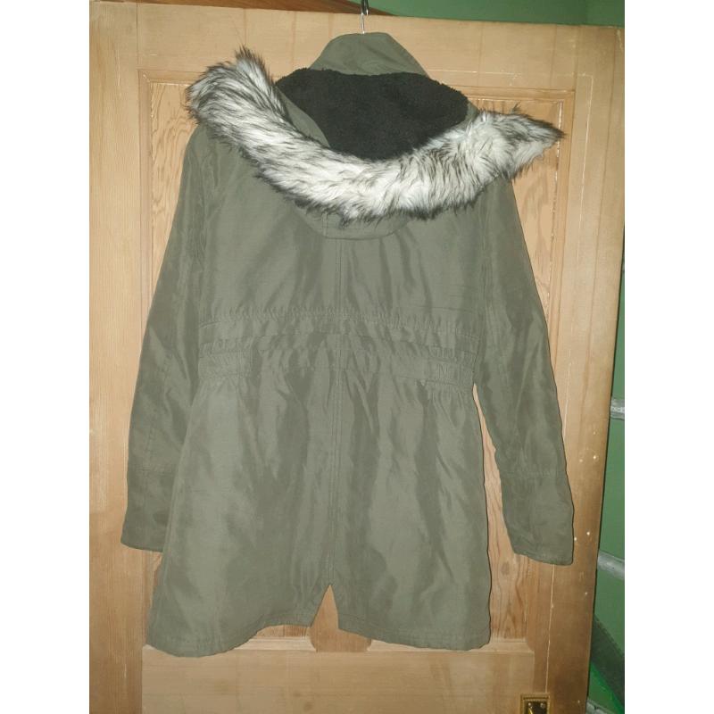 Pending Parka Coat size 12-13yrs