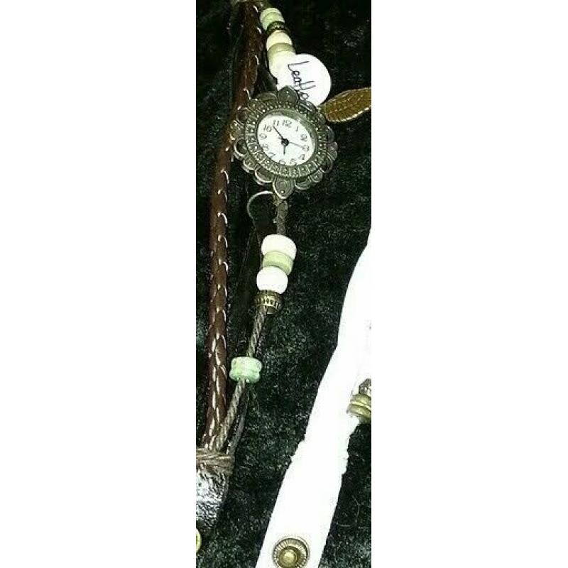 Leather watches