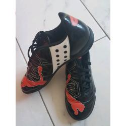 puma evoPower 4 TF jn40 black/ Grenadine size 5