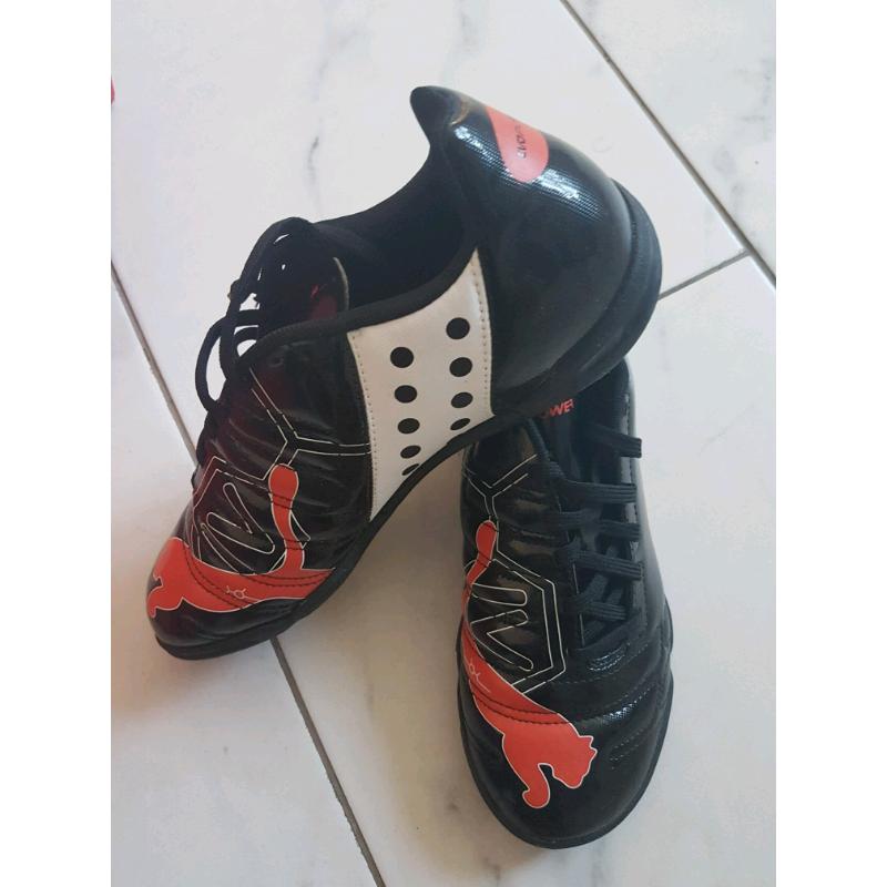 puma evoPower 4 TF jn40 black/ Grenadine size 5
