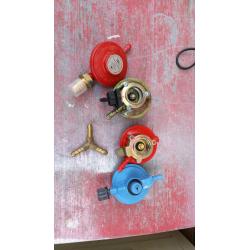 Gas bottle fittings