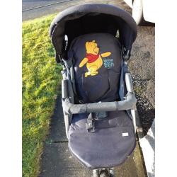 3 wheel pram