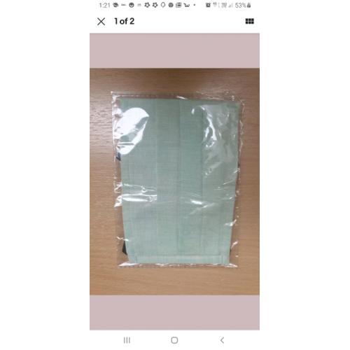 Cotton Face Mask Adjustable Mouth Mask Double Layered Washable Reuse