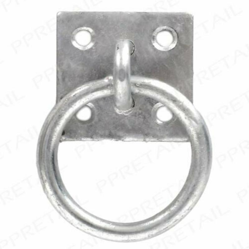 Centurion 8mm Galvanised Ring on Plate, Heavy Duty - NEW IN PACKAGING