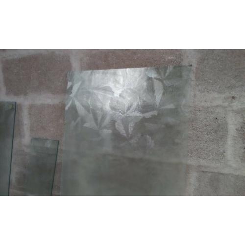 3 x Etched/Privacy Glass Panels - Mixed Sizes