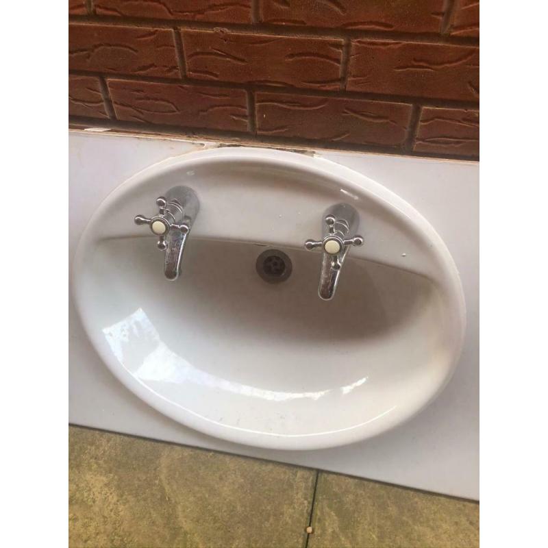 Sink & Taps - good condition