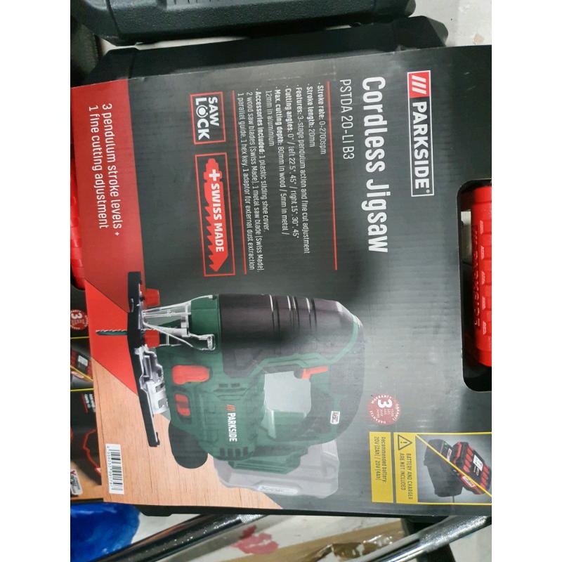 Parkside 20v x team tools new multi tool impact driver drill