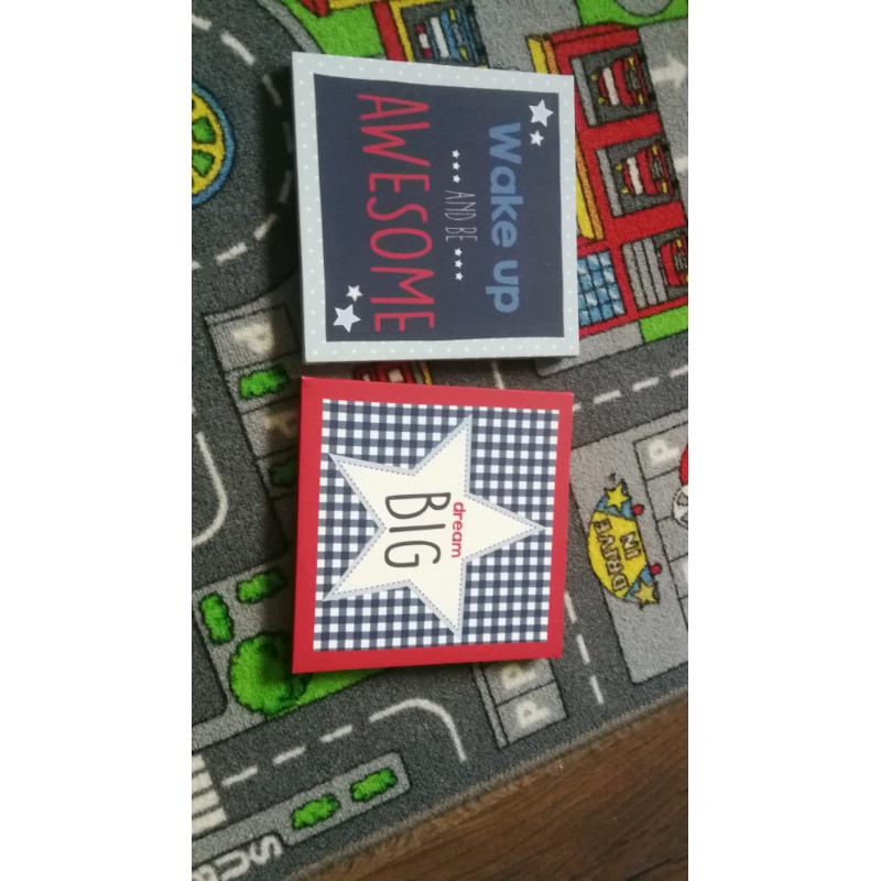 Canvas, cushion.. Read description