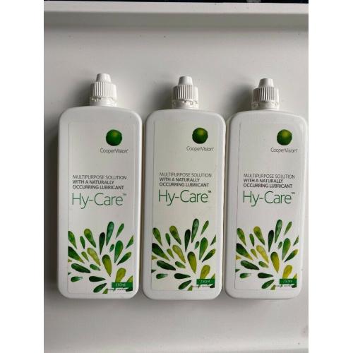 CooperVision Hy-Care Contact lens Solution 3x 250ml