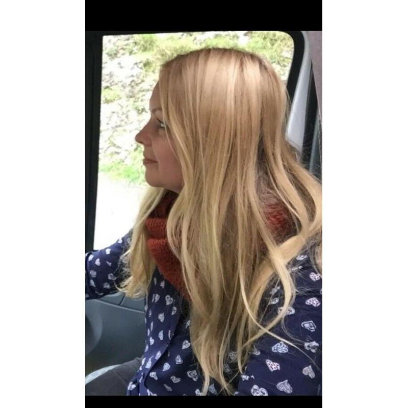 Free Consultation - Hair Extensions Keratin bonds -100% human/Remy - Full Head, Half Head