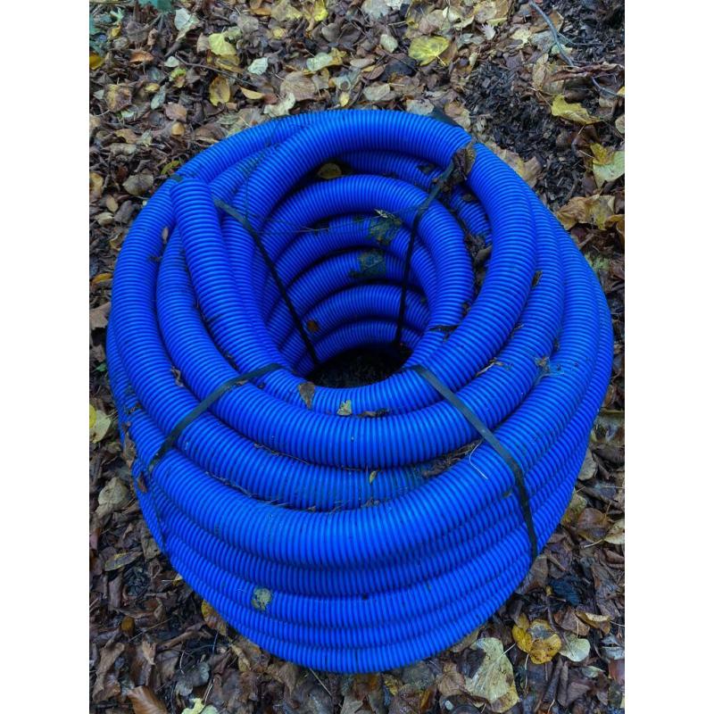 Water conduit blue