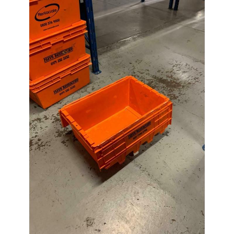 Heavy duty tote boxes