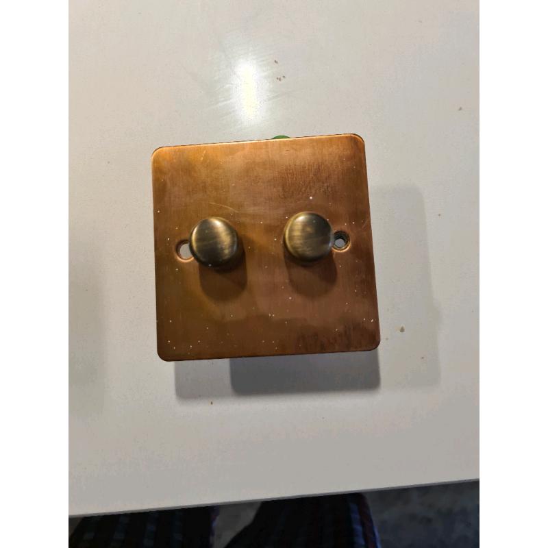 Copper Dimmer Switch
