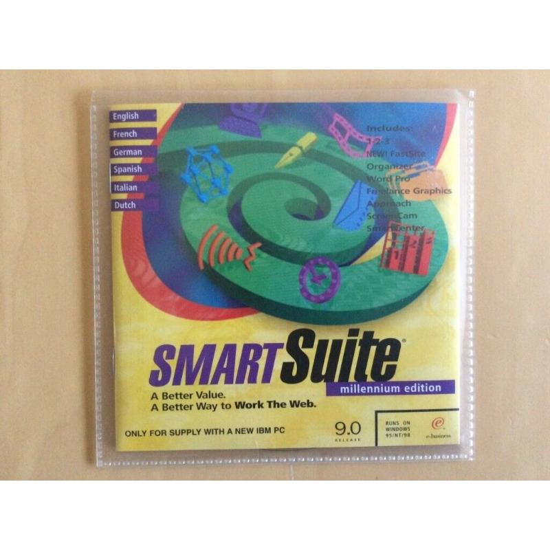 BRAND NEW LOTUS SMARTSUITE - PC Software (Word Processing Spreadsheets Presentations)