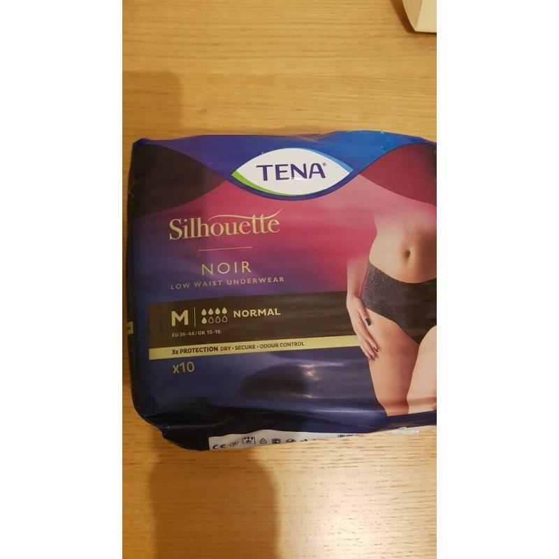 Ladies' Incontinence Underwear and Pads