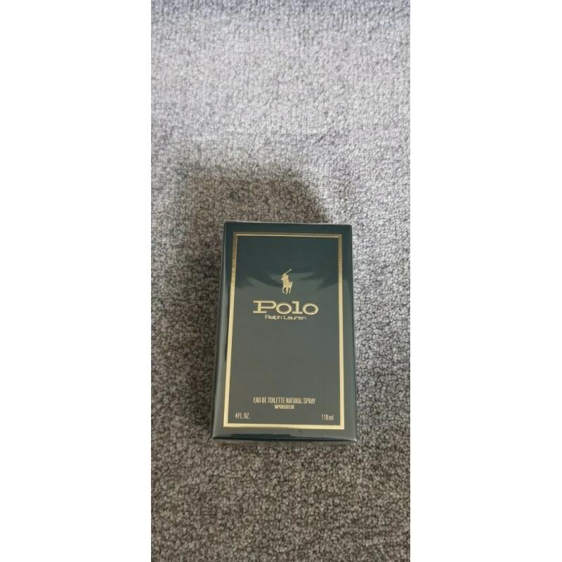 POLO RALPH LAUREN GREEN FRAGRANCE 118ML BRAND NEW SEALED