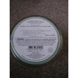 Bundle of bath products and candles