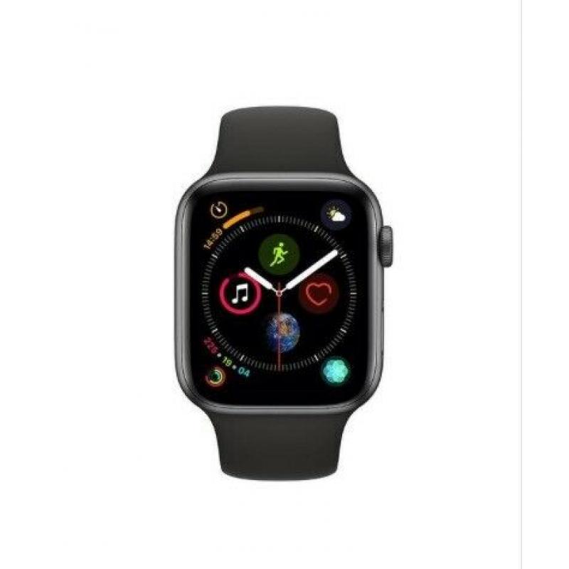 Apple watch series 4 Aluminium Space Gray 44mm GPS in mint condition A+