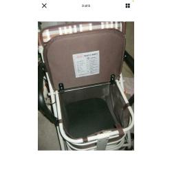 Walk and rest shopping trolley