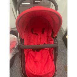 Icandy strawberry 2 travel system (pushchair and carrycot)