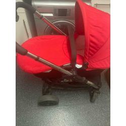 Icandy strawberry 2 travel system (pushchair and carrycot)
