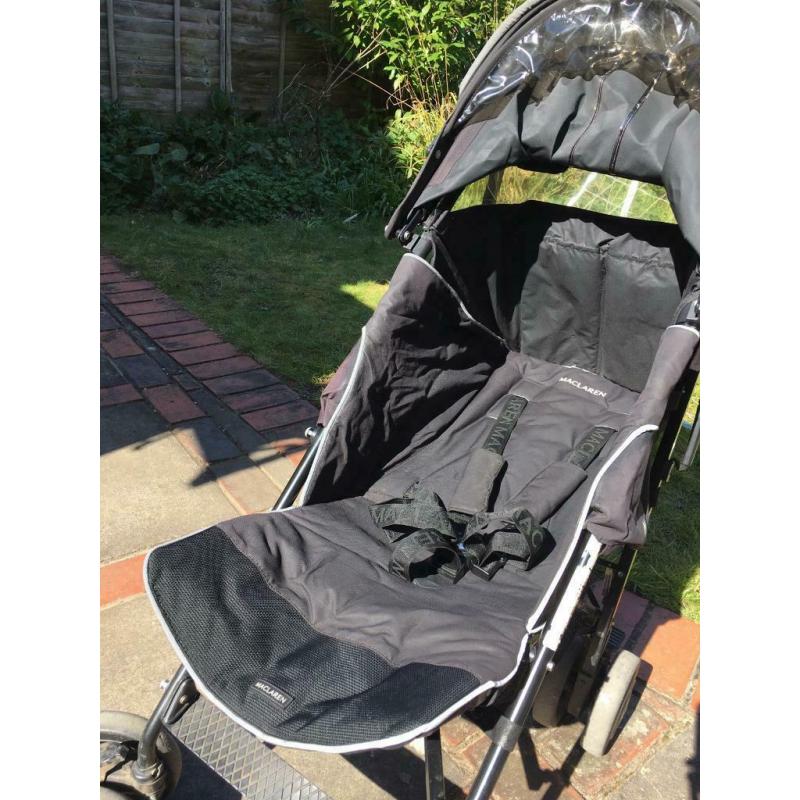 MacLaren Techno XT pushchair (plus extra buggy for free)