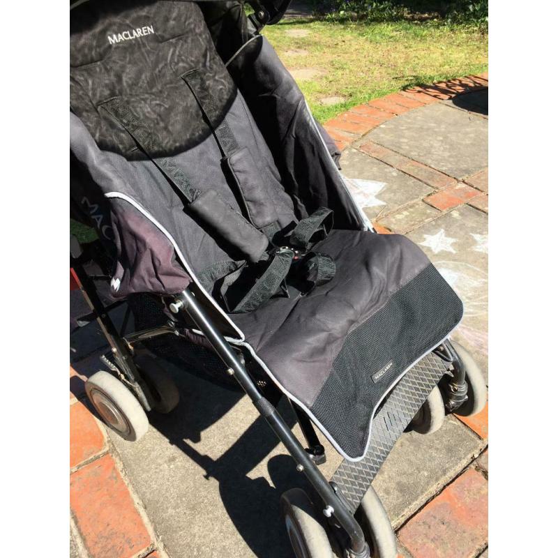MacLaren Techno XT pushchair (plus extra buggy for free)