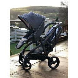 Egg double and cot pram