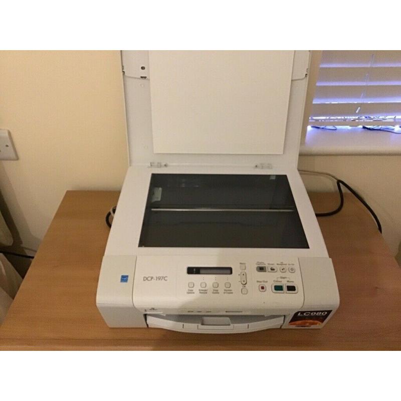 Brother LC980 printer, scanner, photocopier